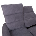 Diivan BOWERS 2-kohaline elektriline recliner 135x98xH109cm, sinakashall Diivanid Diivanid