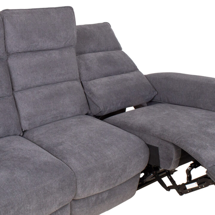 Diivan BOWERS 3-kohaline elektriline recliner 187x98xH109cm, sinakashall Diivanid Diivanid