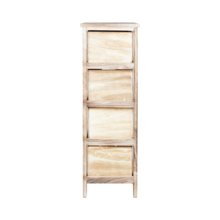 Kummut MIHKLI 4-sahtliga 26x32x81cm, naturaalne Esik ja Garderoob