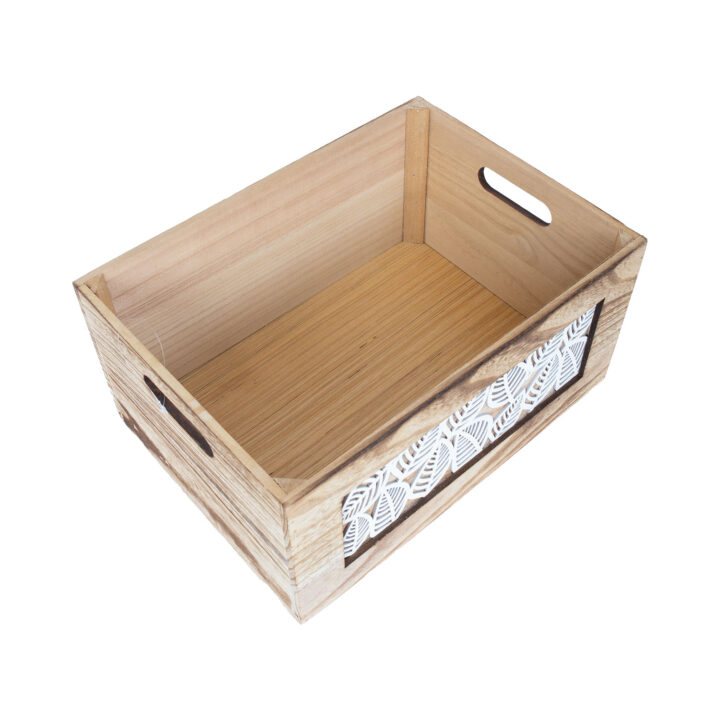 Puitkast KASEKE 36x26x18cm, naturaalne Karbid, kastid ja kirstud