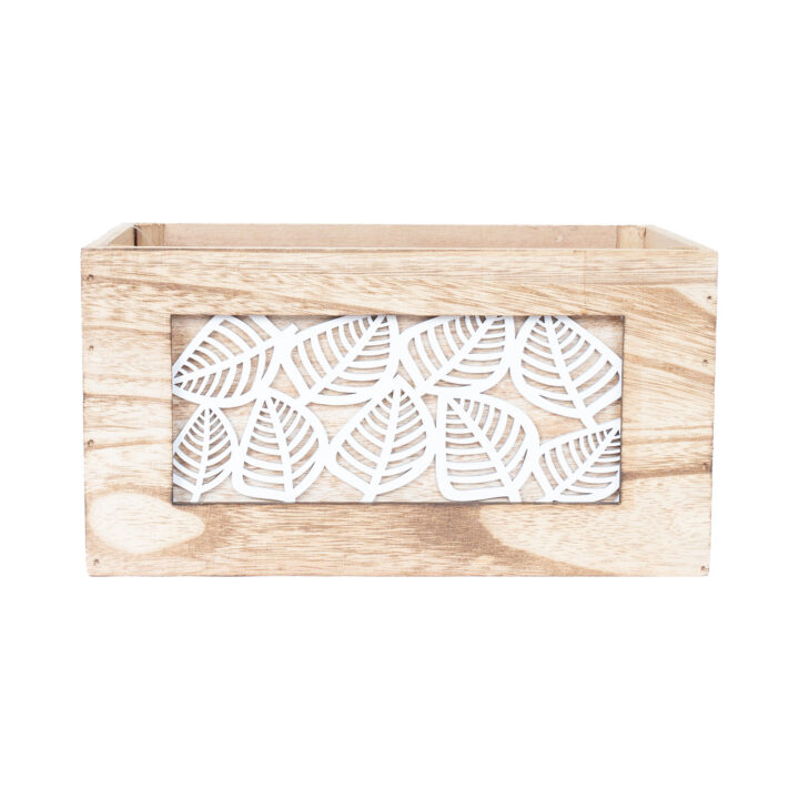 Puitkast KASEKE 26x16x14cm, naturaalne Karbid, kastid ja kirstud