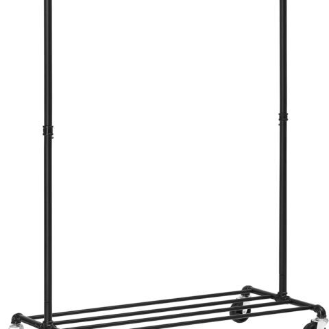 Riidestange 100x50x163cm must Riidestanged