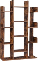 Raamatukapp 86x25x140cm, antiik Raamaturiiulid