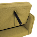 Diivanvoodi VISBY 200x88xH93cm, kollane Diivanid Diivanid