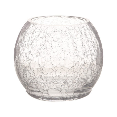 Vaas CRACK BOWL, D12,5xH10cm, mõraline klaas Klaasvaasid H11-400 Vaasid