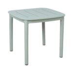 Laud MANGO 45x45xH40cm, rohekashall plastik Aialauad