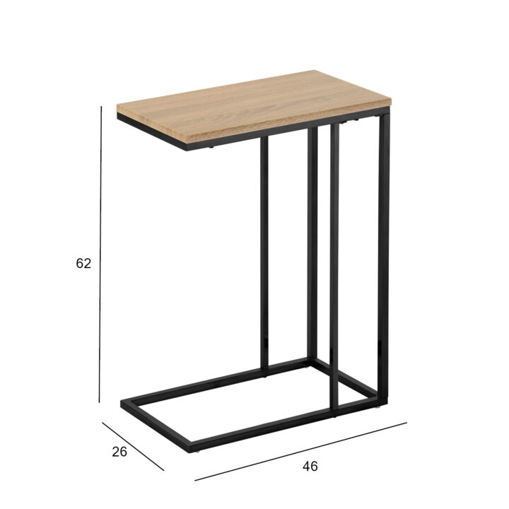 Abilaud ELT helepruun 46x26xH62cm, laminaatplaat, terasjalad Diivanilauad ja abilauad Diivanilauad ja abilauad