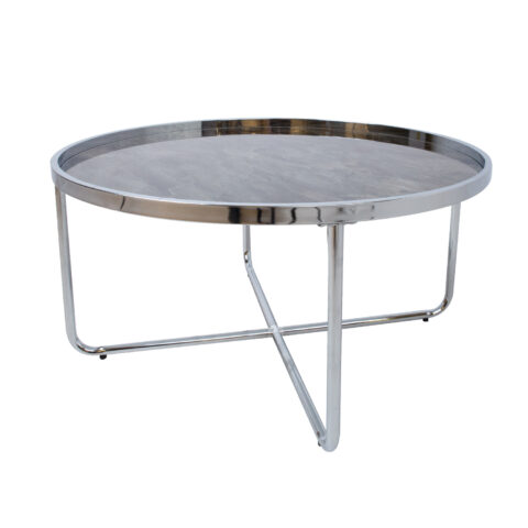 Diivanilaud ASTOR D80xH40cm, hall, klaas, terasjalad Diivanilauad ja abilauad Diivanilauad ja abilauad