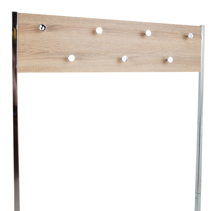Esikuriiul BENO 79x32xH178cm helepruun, teras, laminaatplaat Esik ja Garderoob Esikumööbel