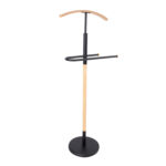 Ülikonnastange GLADE 47x28xH120cm must, teras, puit Esik ja Garderoob H04-200 Riidestanged ja nagid