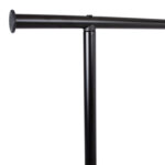 Stange FRANY 96x30xH162cm must, teras, laminaatplaat Esik ja Garderoob H04-200 Riidestanged ja nagid