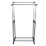 Stange FRY 83x43xH93,5-168cm, must/ kroom Esik ja Garderoob H04-200 Riidestanged ja nagid