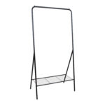 Stange FERGAL 85x48xH169cm, must Esik ja Garderoob Riidestanged