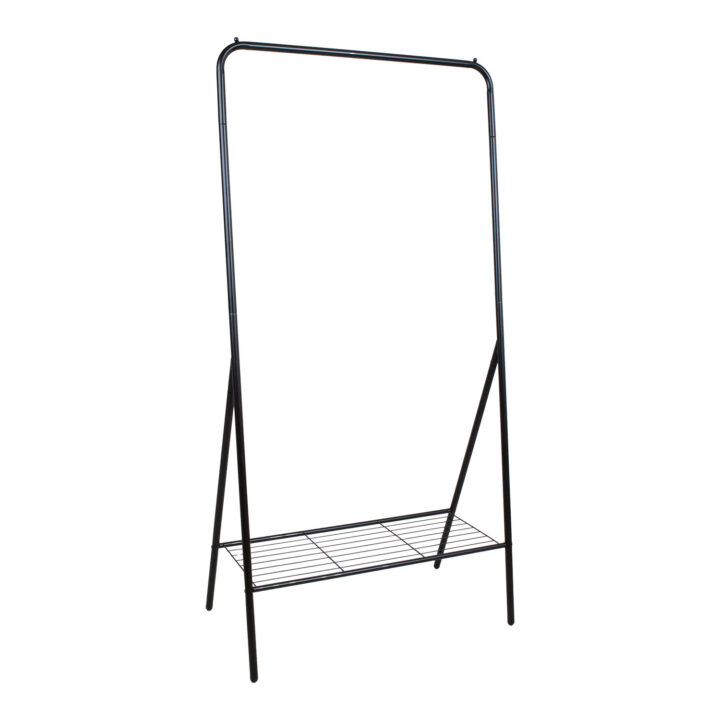 Stange FERGAL 85x48xH169cm, must Esik ja Garderoob Riidestanged