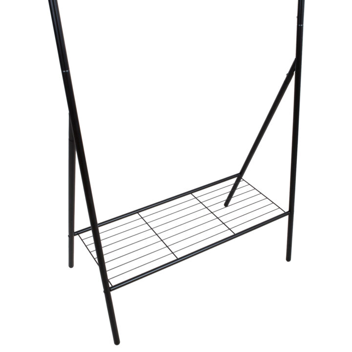 Stange FERGAL 85x48xH169cm, must Esik ja Garderoob Riidestanged