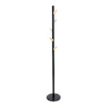 Põrandanagi FOREST D28xH177cm, must/naturaalne Esik ja Garderoob Esikumööbel