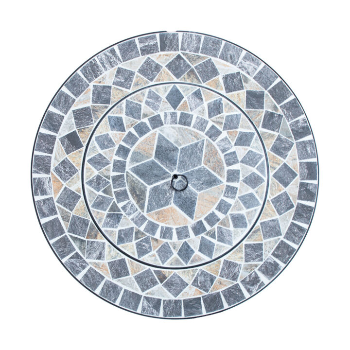 Tulease MOSAIC 60x60xH45cm, hall Lõkkealused ja tuleasemed