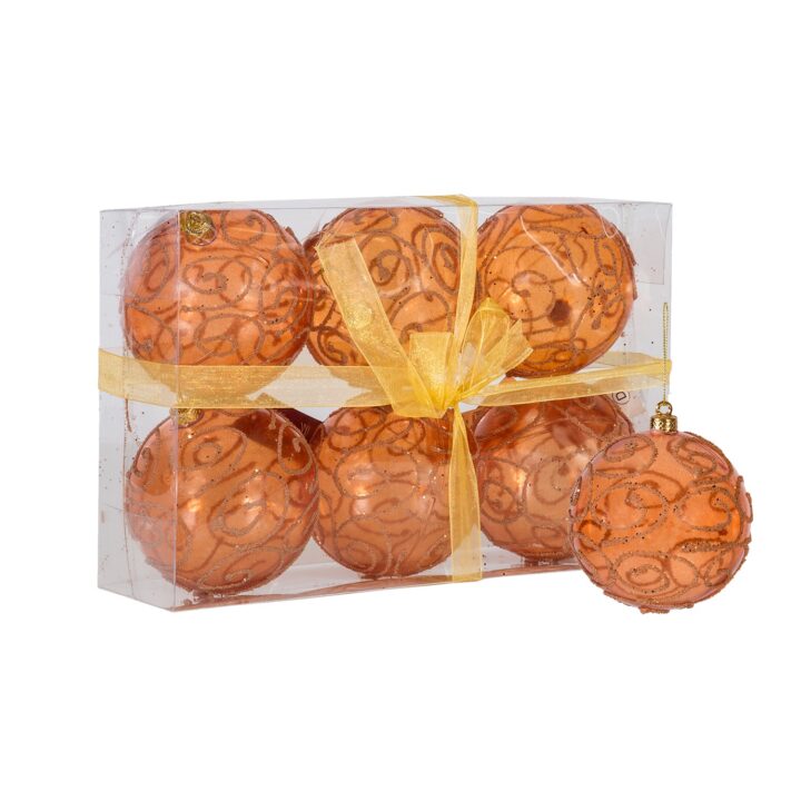 Jõuluehe GLITTER ROSE GOLD, D10cm Jõulud Jõuluehted Home4you