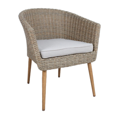 Tool NORWAY beež 63x60xH77cm, beež Aiatoolid ja aiapingid Aiatoolid ja aiapingid