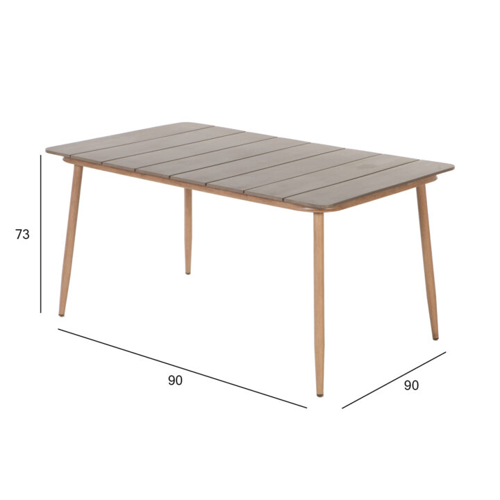Laud NORWAY 147x90xH73cm, beež Aialauad Aialauad