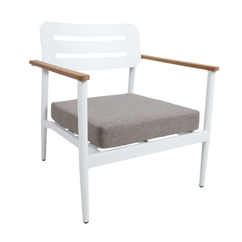 Tool FIRENZE valge, 70x75xH80,5cm, alumiinium Aiatoolid ja aiapingid Aiatoolid ja aiapingid