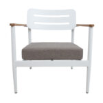 Tool FIRENZE valge, 70x75xH80,5cm, alumiinium Aiatoolid ja aiapingid Aiatoolid ja aiapingid