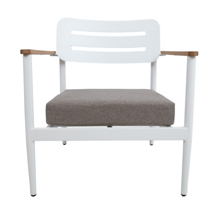 Tool FIRENZE valge, 70x75xH80,5cm, alumiinium Aiatoolid ja aiapingid Aiatoolid ja aiapingid
