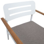 Tool FIRENZE valge, 70x75xH80,5cm, alumiinium Aiatoolid ja aiapingid Aiatoolid ja aiapingid