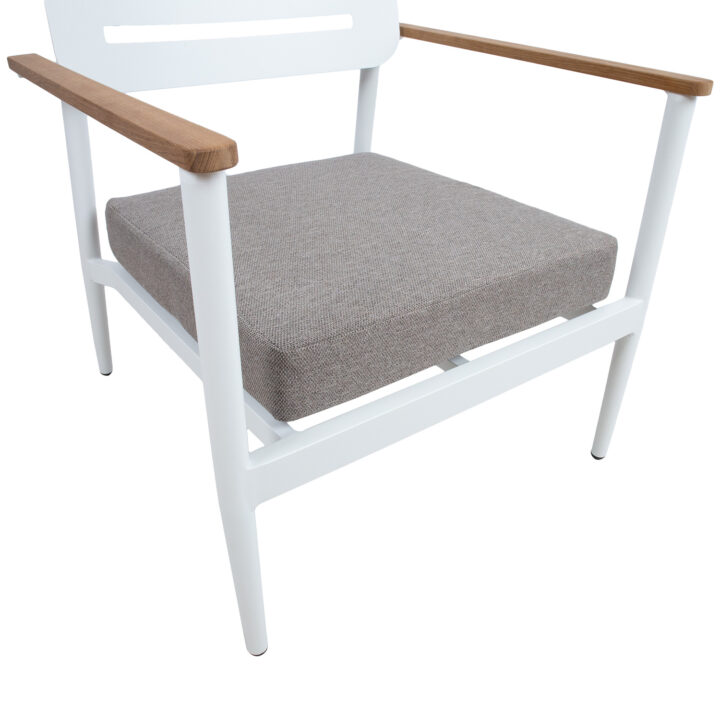 Tool FIRENZE valge, 70x75xH80,5cm, alumiinium Aiatoolid ja aiapingid Aiatoolid ja aiapingid