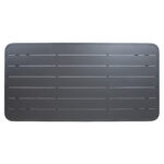 Laud WALES 160x80xH75,5cm, tumehall, alumiinium Aialauad Aialauad