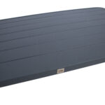 Laud WALES 160x80xH75,5cm, tumehall, alumiinium Aialauad Aialauad