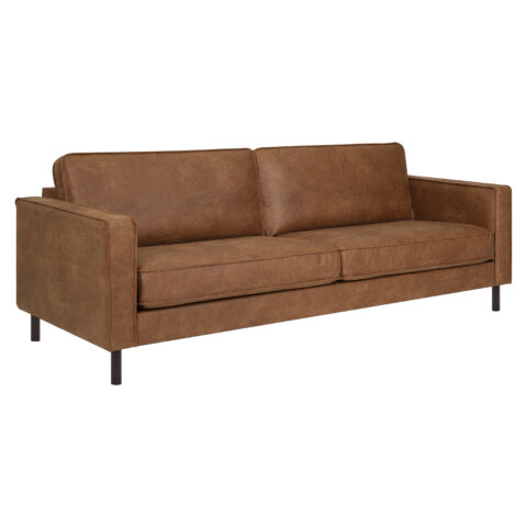 Diivan LUCAS 3-kohaline, pruun, 219x90xH79cm Diivanid Diivanid