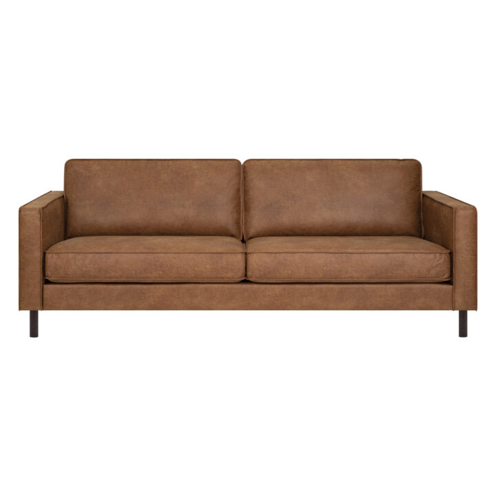 Diivan LUCAS 3-kohaline, pruun, 219x90xH79cm Diivanid Diivanid
