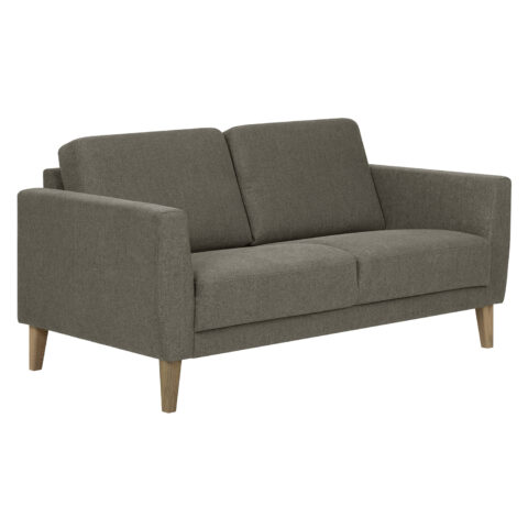 Diivan LANDO 2-kohaline, tumebeež, 158x89xH80cm Diivanid Diivanid