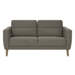 Diivan LANDO 2-kohaline, tumebeež, 158x89xH80cm Diivanid Diivanid
