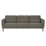 Diivan LANDO 3-kohaline, tumebeež, 207x89xH80cm Diivanid Diivanid