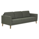 Diivan LANDO 3-kohaline, roheline, 207x89xH80cm Diivanid Diivanid