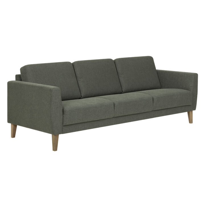 Diivan LANDO 3-kohaline, roheline, 207x89xH80cm Diivanid Diivanid
