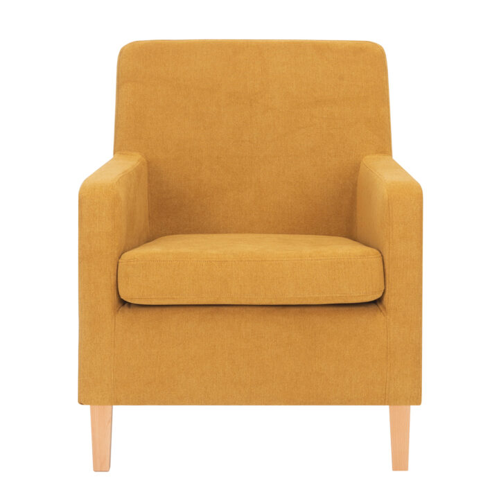 Tugitool LEENE kollane, 68,5x76xH84cm Elutoamööbel H01-500 Tugitoolid ja kiiktoolid