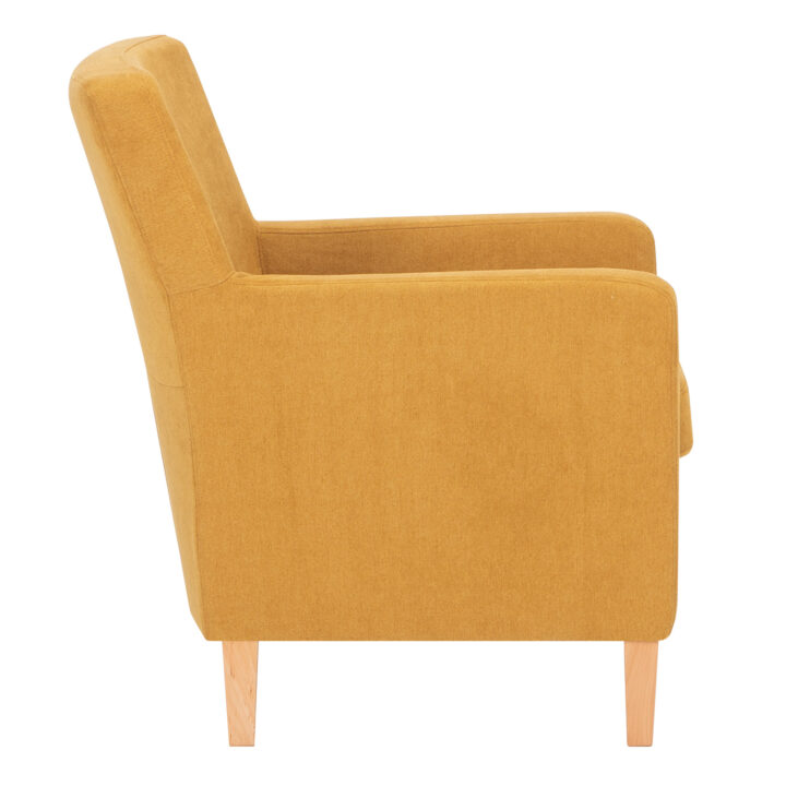 Tugitool LEENE kollane, 68,5x76xH84cm Elutoamööbel H01-500 Tugitoolid ja kiiktoolid
