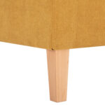 Tugitool LEENE kollane, 68,5x76xH84cm Elutoamööbel H01-500 Tugitoolid ja kiiktoolid
