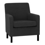 Tugitool LOONE tumehall, 68,5x76xH82cm Elutoamööbel H01-500 Tugitoolid ja kiiktoolid