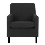 Tugitool LOONE tumehall, 68,5x76xH82cm Elutoamööbel H01-500 Tugitoolid ja kiiktoolid