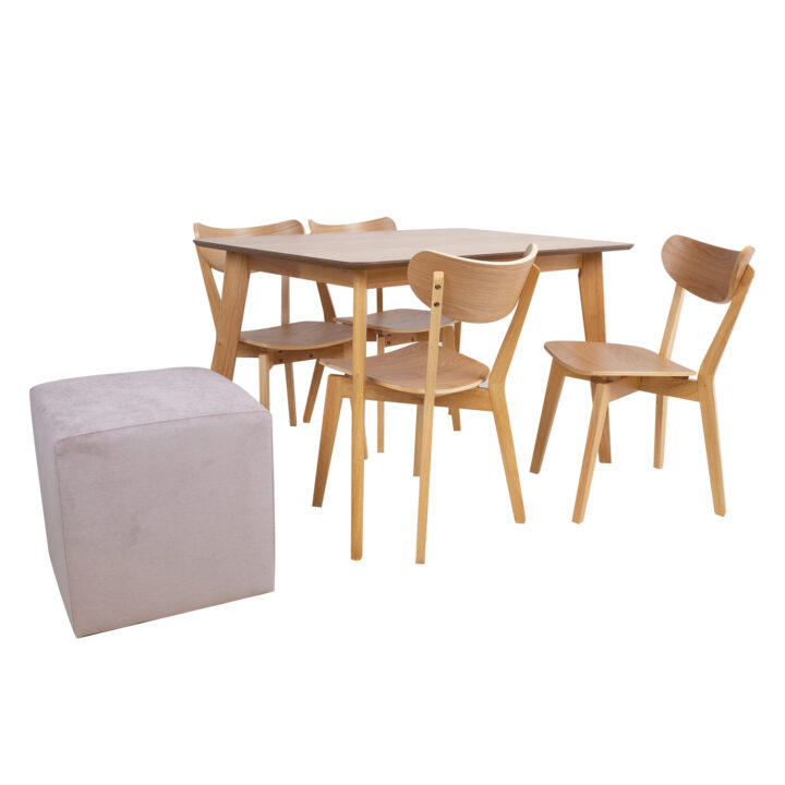 Tumba LYN roosa, 45x45xH45cm Elutoamööbel H01-600 Tumbad, kanapeed ja kott-toolid