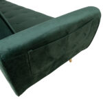 Diivanvoodi FALUN 214x83xH82cm, roheline samet Diivanid Diivanid