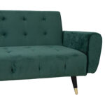 Diivanvoodi FALUN 214x83xH82cm, roheline samet Diivanid Diivanid