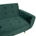 Diivanvoodi FALUN 214x83xH82cm, roheline samet Diivanid Diivanid