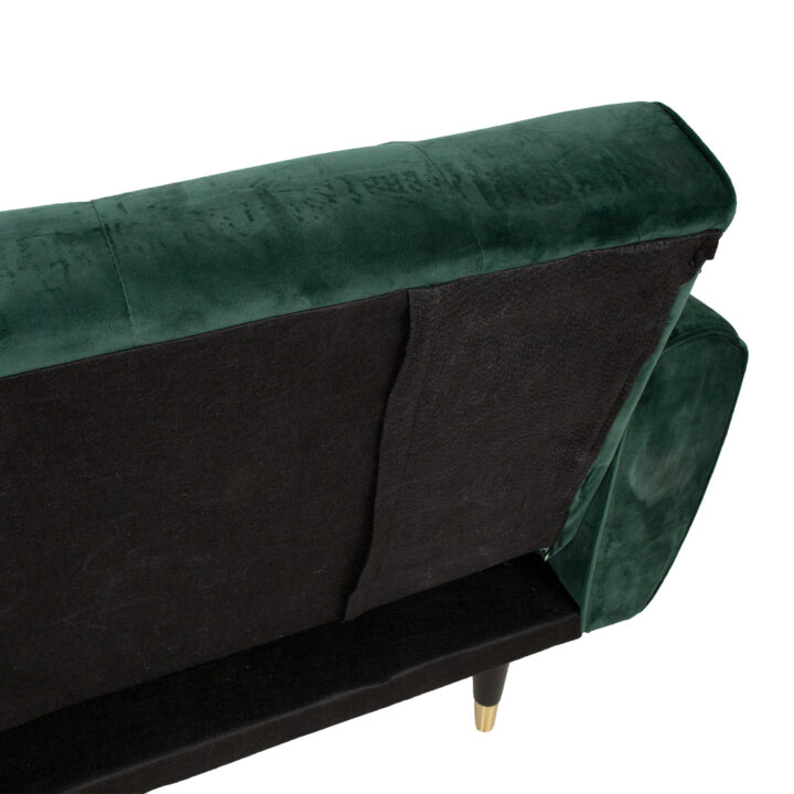Diivanvoodi FALUN 214x83xH82cm, roheline samet Diivanid Diivanid
