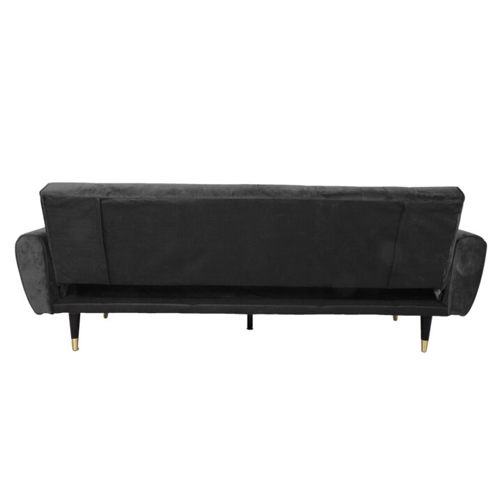 Diivanvoodi FALUN 214x83xH82cm, hall samet Diivanid Diivanid