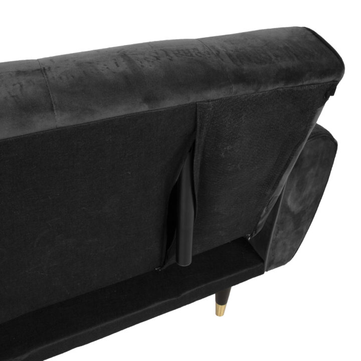 Diivanvoodi FALUN 214x83xH82cm, hall samet Diivanid Diivanid